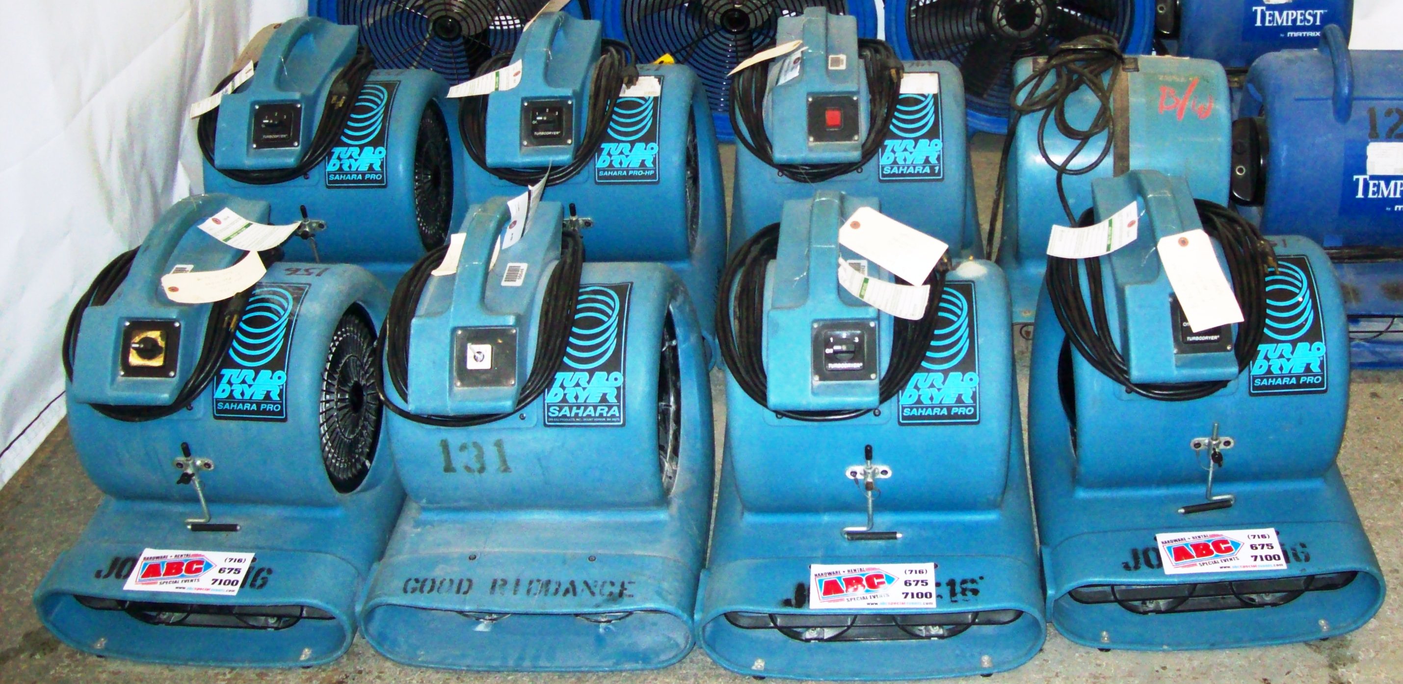 ABC Sales 7 DRIEAZ FLOOR DRYERS
